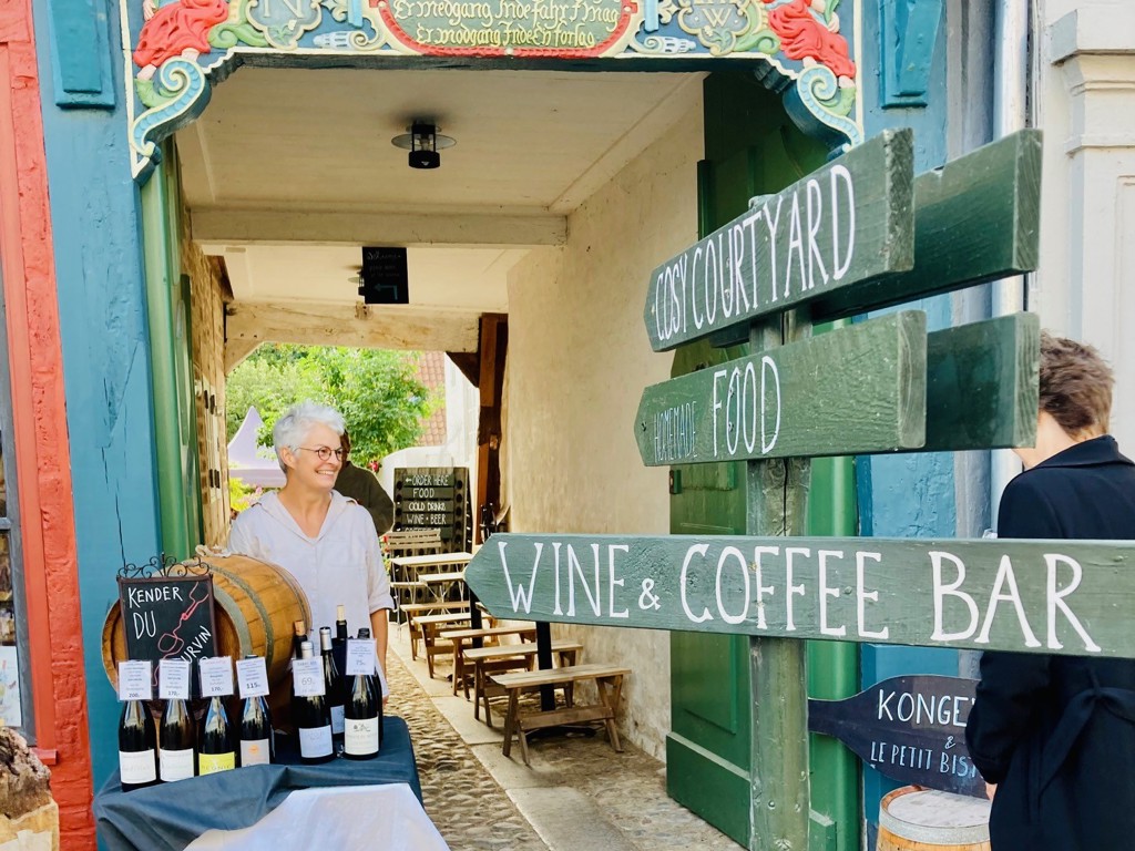 Ribe Vinfestival foregår også hos Terpagers